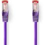 Nedis CAT6-CABLE RJ45 Male RJ45 Male S/FTP 1.00m Round LSZH Violet Label