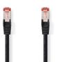 Nedis CAT6-CABLE RJ45 Male RJ45 Male S/FTP 20.0m Round LSZH Black Label