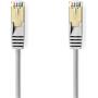 Nedis CAT5e-Cable SF/UTP RJ45 Male RJ45 Male 0.50m Round PVC Grey Label