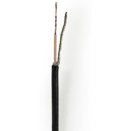 Nedis Coaxial Cable On Reel RG174 50 Ohm Single Shielded Eca 100.0m Coax PVC