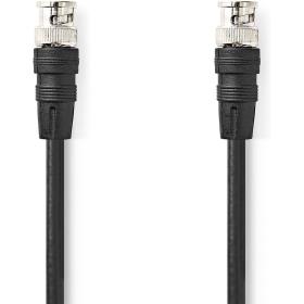 Nedis BNC-Video Cable BNC Male BNC Male Nickel Plated 75 Ohm 2.00m Round PVC