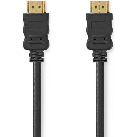 Nedis High Speed HDMI-Cable w/ Ethernet HDMI 4K@30Hz Arc 10.2 GBPS 5.0m PVC