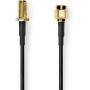 Nedis Antenna Cable SMA M SMA F Gold Plated 50 Ohm Single Shielded 3.00m