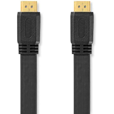 Nedis High Speed HDMI-Cable w/ Ethernet HDMI 4K@30Hz 10.2 GBPS 10.m Plat PVC