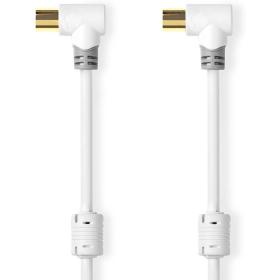Nedis Coaxial Cable IEC Coax Male IEC Coax Female Gold Plated 100 dB 75 Ohm
