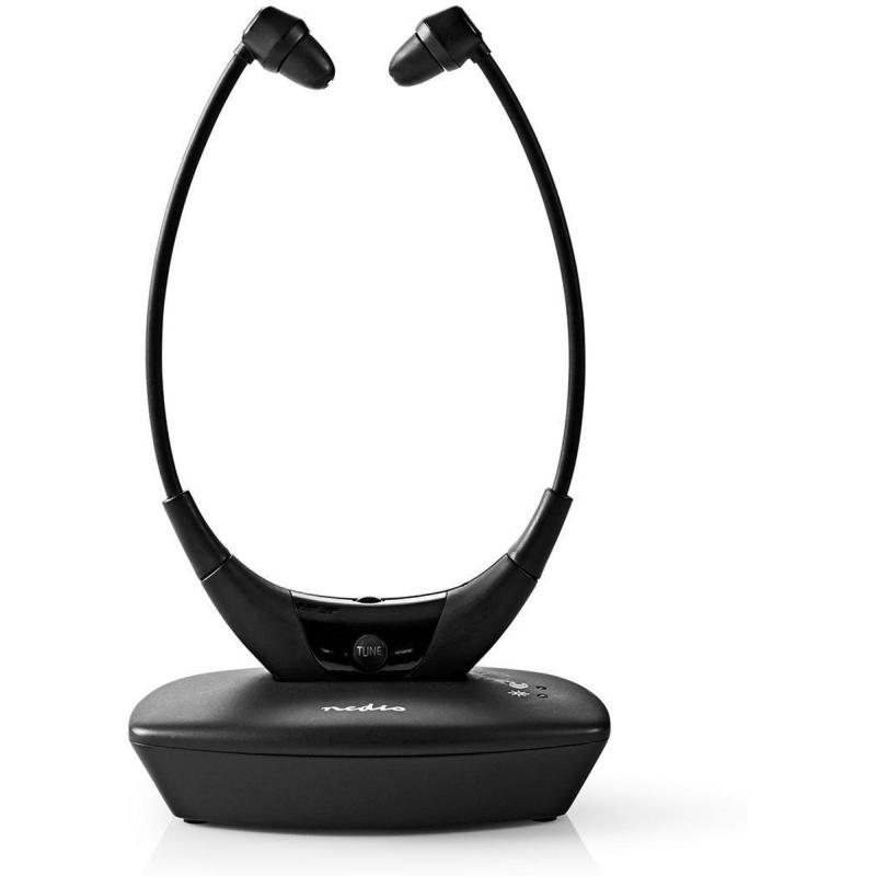Nedis Wireless TV-Headphone RF In-Ear Max Battery Life 4.5 Hour 35 M