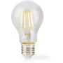 Nedis LED-Filament Bulb E27 A60 8 W 1055 LM 2700 K Warm White Retrostijl 1 PCs