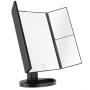 Humanas HS-ML04 Makeup Mirror w/ LED Backlight - Black