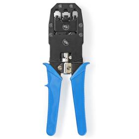 Nedis Crimping Tool CAT5 / CAT5e / CAT6 / CAT6a / RJ10 / RJ11 / RJ45 Steel Blue