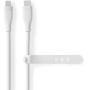 Nedis Lightning Cable USB 2.0 8-PINS USB-C Male 480 Mbps Nickel 1.50m Silicone