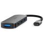 Nedis USB-Hub 1X USB-C 4X USB A F 4-Port USB 3.2 Gen 1 USB Powered 5 Gbps