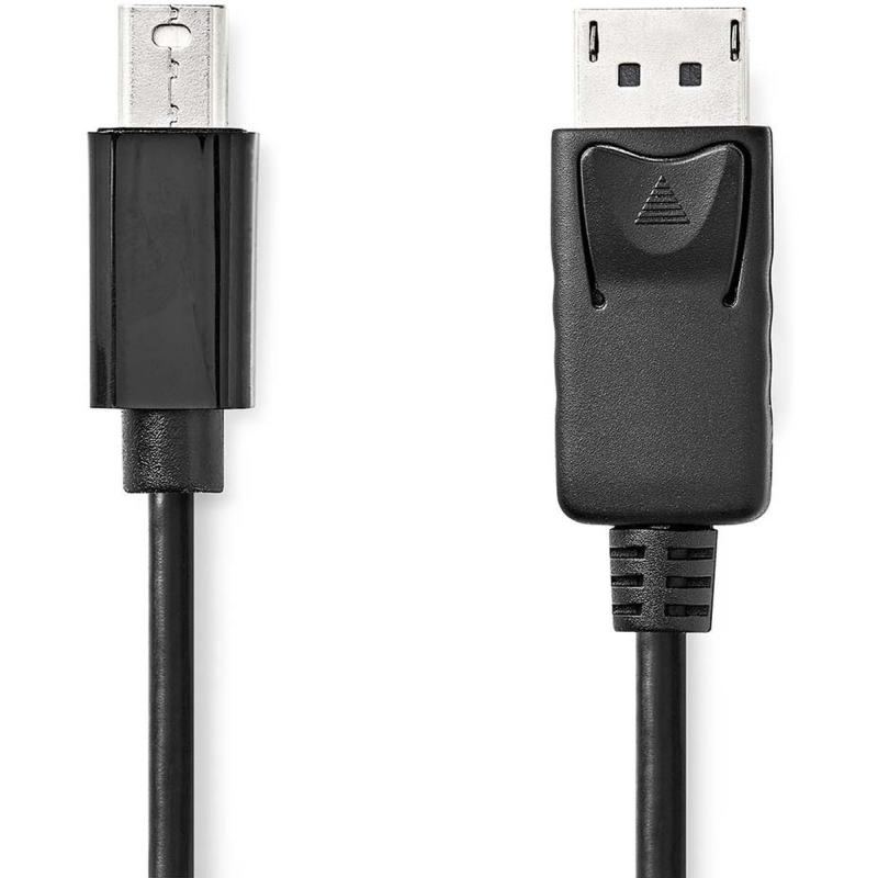Nedis Mini DP-Cable DP 1.2 Mini-DP M DP M 21.6 GBPS Nickel Plated 2m Round PVC