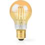 Nedis LED-Filament Bulb E27 A60 4.9 W 470 LM 2100 K Dimmable 1 PCs