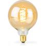 Nedis LED-Filament Bulb E27 G125 3.8 W 250 LM 2100 K Dimmable 1 PCs