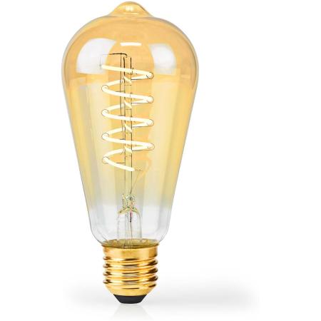 Nedis LED-Filament Bulb E27 ST64 3.8 W 250 LM 2100 K Dimmable 1 PCs