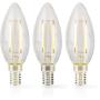 Nedis LED-Filament Bulb E14 2 W 250 LM 2700 K 3 PCs