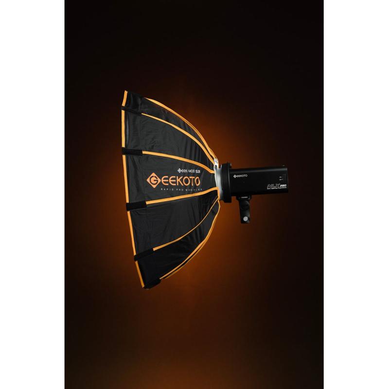 Geekoto Quick-Folding Octagon Softbox 26 For Bowen Mount Light