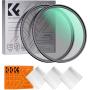 K&amp;F Concept 1/4+1/8 Black Mist Filter Set Nano K 77mm