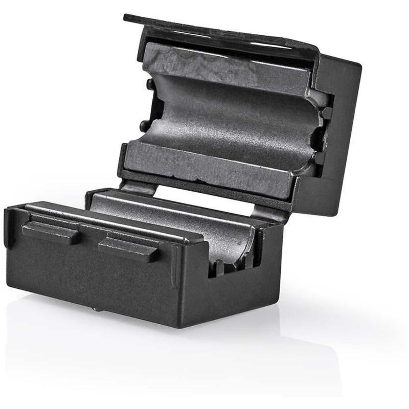 Nedis Ferrite Filter | 6.50 mm | ABS | Black | 25 PCs | Box