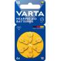 Varta Zinc-Air Battery PR41 | 1.45 V DC | 6-BLISTER | Gehoorapparaat | Yellow