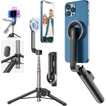 Telesin Selfie Stick Tripod Magnetic w/ MagSafe/Remote