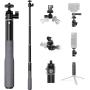 Telesin Selfie Stick 65cm Waterproof w/ Ball Head