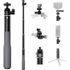 Telesin Selfie Stick 65cm Waterproof w/ Ball Head