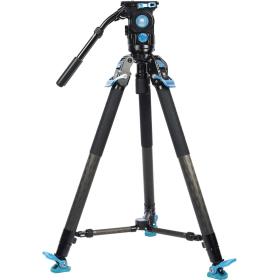 Sirui Video Tripod SVT75 Pro w/ SVH15 Fluid Head