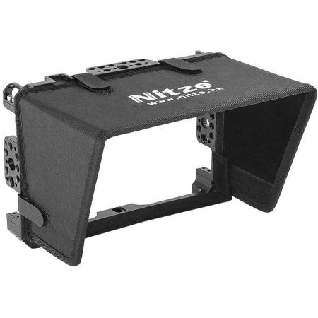 Nitze Cage SmallHD Indie 7/ 702 Touch 7 w/ LS7-A Lens Hood (JT-S02B)