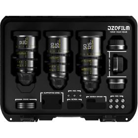 DZOFILM Pictor Bundle 12-25/20-55/50-125mm - PL &amp;amp; EF Mt (FT/M) - Black