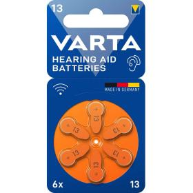 Varta Zinc-Air Battery PR48 Type 13 1.45 V DC 6-BLISTER Gehoorapparaat