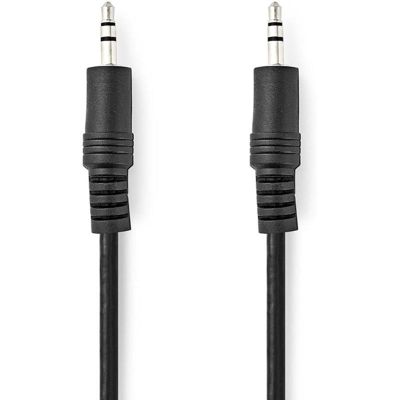 Nedis Stereo-Audio Cable 3.5 mm Male 3.5 mm Male Vernikkeld 3.00 M Round Label