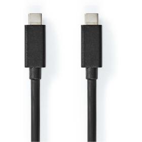 Nedis USB-Cable 3.2 Gen 2x2 USB-C M USB-C M 100 W 4K@60Hz 20 Gbps 2 M Round