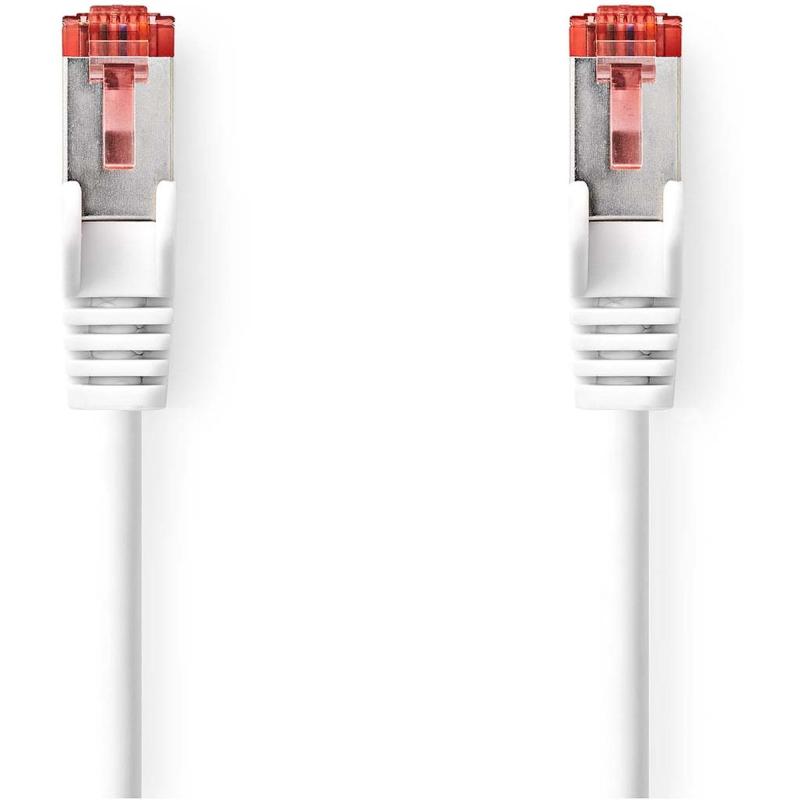 Nedis CAT6a Network Cable S/FTP RJ45 Male RJ45 Male 2.00 M Round LSZH Box