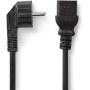 Nedis Power Cable Grounded Male IEC-320-C19 Angled Straight 2 M Round