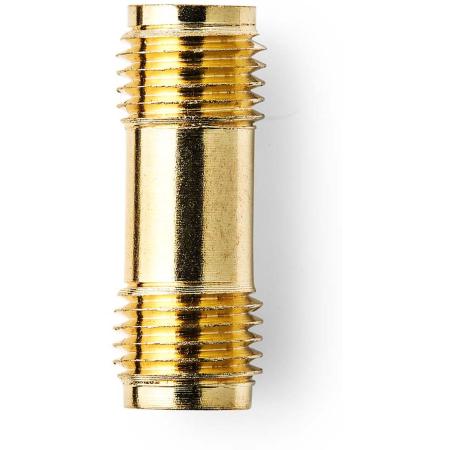 Nedis SMA-Adapter SMA Female SMA Female Gold Flated 50 Ohm Straight 2 PCs Box