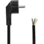 Nedis Power Cable Grounded M Open Straight Straight 1.80 M Round Neopreen Label