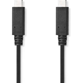 Nedis USB-Cable 3.2 Gen 2x2 USB-C M USB-C M 240 W 8K@30Hz 20 Gbps 1 M Round