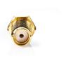 Nedis SMA-Connector Str F Gold Flated 50 ? Cable Input Ø: 2.55 mm Metal 2 PCs