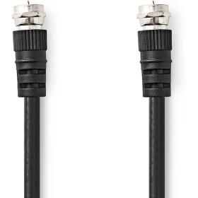 Nedis Satellite &amp;amp; Antenna Cable F-Male F-Male 75 ? Double Shielded 1.5 M Round