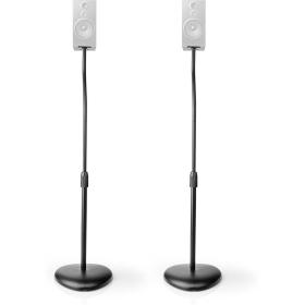 Nedis Speaker Mount Universal Floor 4.5 KG Height Adjustable ABS / Steel