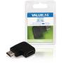 Valueline HS HDMI w/ Ethernet Adapter Left Angled HDMI-Connector HDMI Female