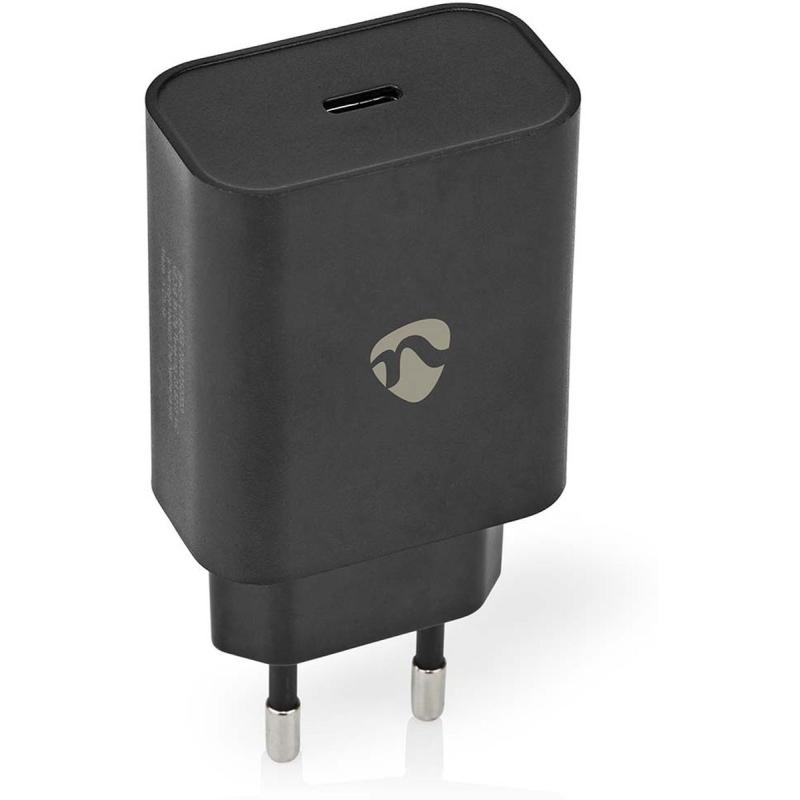 Nedis Quick Charger 32W 1.5/ 2.0/ 2.5/ 3.0 A Outp: 1 USB-C Auto Voltage Select