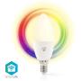 Nedis Smartlife RGB Lamp WiFi E14 470 LM 4.9WRGB /White 2700 6500 K