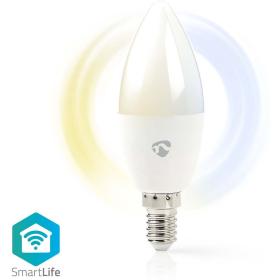 Nedis Smartlife LED Bulb WiFi E14 470 LM 4.9 W Warm To Cool White 2700 6500 K