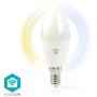 Nedis Smartlife LED Bulb WiFi E14 470 LM 4.9 W Warm To Cool White 2700 6500 K