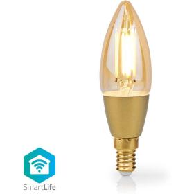 Nedis Smartlife LED Filament Bulb WiFi E14 470 LM 4.9 W Warm White 1800 3000 K