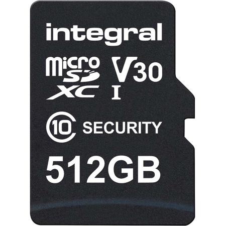 Integral 512 GB Security Camera MicroSD-Card