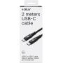 Celly C To C Cable 100W 2 Meter Black