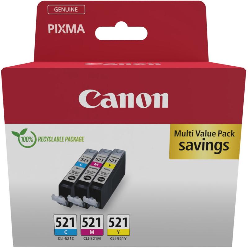 Canon CLI-521 C/M/Y Multi Sec